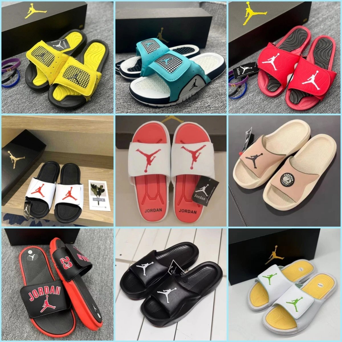 Jordan-Style Hydro Slides — OOPBUY Spreadsheet find